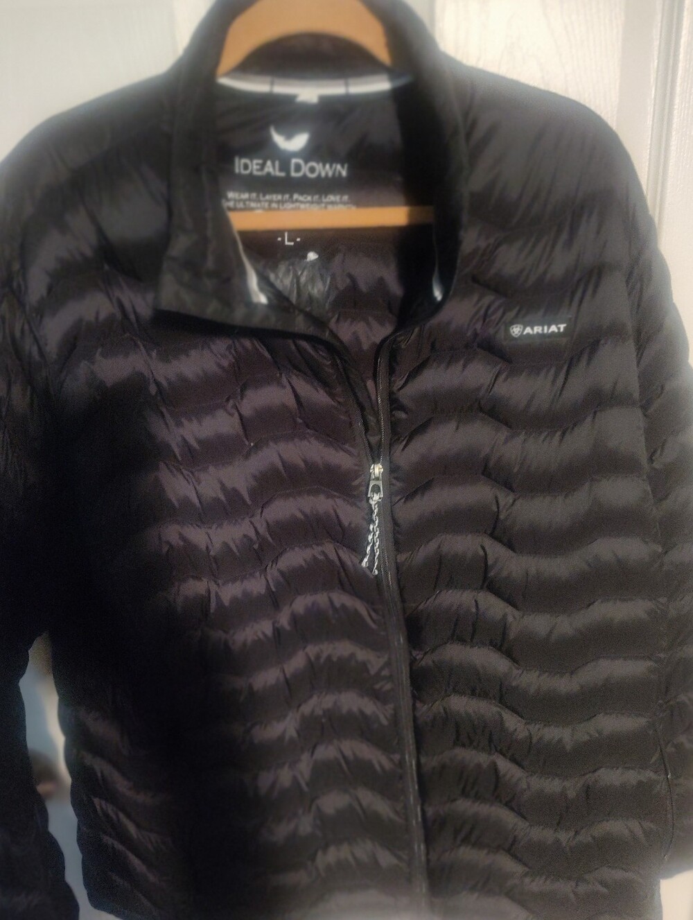 Ariat Black Ideal Down Packable Puffer Jacket